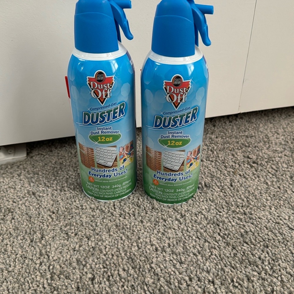 Dust-Off Compressed Gas Duster - Blue